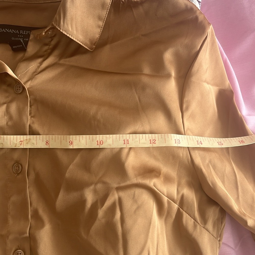 Banana Reuplic silk shirt PM - Picture 5 of 7